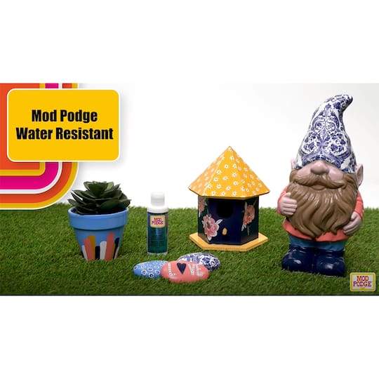 6 Pack: Mod Podge® Gloss Water Resistant Glue & Sealer